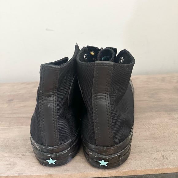 Converse Chuck 70 Zip Black Electric Aqua size 9 converse black casual Y2K - Picture 5 of 7